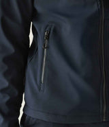 Regatta Navigate Two Layer Hooded Soft Shell Jacket | Navy/Seal Grey thumbnail 6