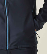 Regatta Navigate Two Layer Hooded Soft Shell Jacket | Navy/French Blue thumbnail 6