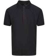Regatta Coolweave Piqué Polo Shirt | Black thumbnail 4