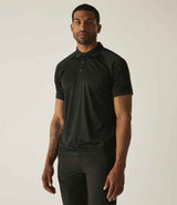 Regatta Coolweave Piqué Polo Shirt | Black thumbnail 1