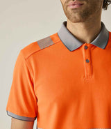 Regatta High Visibility Pro Comfort Polo Shirt | Orange thumbnail 3