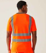 Regatta High Visibility Pro Contract T-Shirt | Orange thumbnail 3