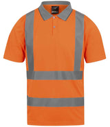 Regatta High Visibility Pro Contract Polo Shirt | Orange thumbnail 6