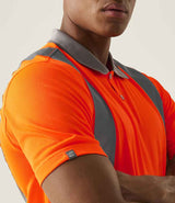 Regatta High Visibility Pro Contract Polo Shirt | Orange thumbnail 4