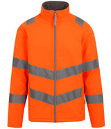 Regatta High Visibility Pro Contract Ablaze Soft Shell Jacket | Orange thumbnail 6