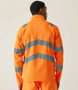 Regatta High Visibility Pro Contract Ablaze Soft Shell Jacket | Orange thumbnail 3