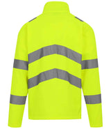 Regatta High Visibility Pro Contract Ablaze Soft Shell Jacket | Yellow thumbnail 7