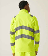 Regatta High Visibility Pro Contract Ablaze Soft Shell Jacket | Yellow thumbnail 2