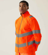 Regatta High Visibility Pro Contract Thor Fleece Jacket | Orange thumbnail 2