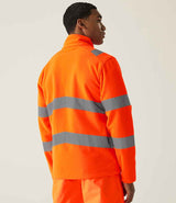 Regatta High Visibility Pro Contract Thor Fleece Jacket | Orange thumbnail 3
