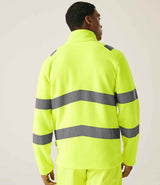Regatta High Visibility Pro Contract Thor Fleece Jacket | Yellow thumbnail 2
