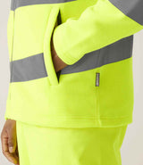 Regatta High Visibility Pro Contract Thor Fleece Jacket | Yellow thumbnail 4