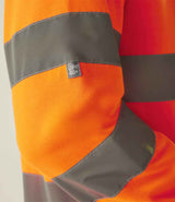 Regatta High Visibility Pro Contract Crew Neck Sweatshirt | Orange thumbnail 3
