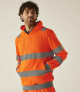 Regatta High Visibility Pro Contract Hoodie | Orange thumbnail 2