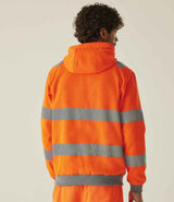 Regatta High Visibility Pro Contract Hoodie | Orange thumbnail 3