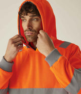 Regatta High Visibility Pro Contract Hoodie | Orange thumbnail 4