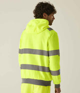 Regatta High Visibility Pro Contract Hoodie | Yellow thumbnail 3