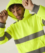 Regatta High Visibility Pro Contract Hoodie | Yellow thumbnail 4