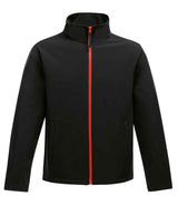 Regatta Ablaze Printable Soft Shell Jacket | Black/Classic Red thumbnail 5