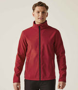 Regatta Ablaze Printable Soft Shell Jacket | Classic Red/Black thumbnail 2