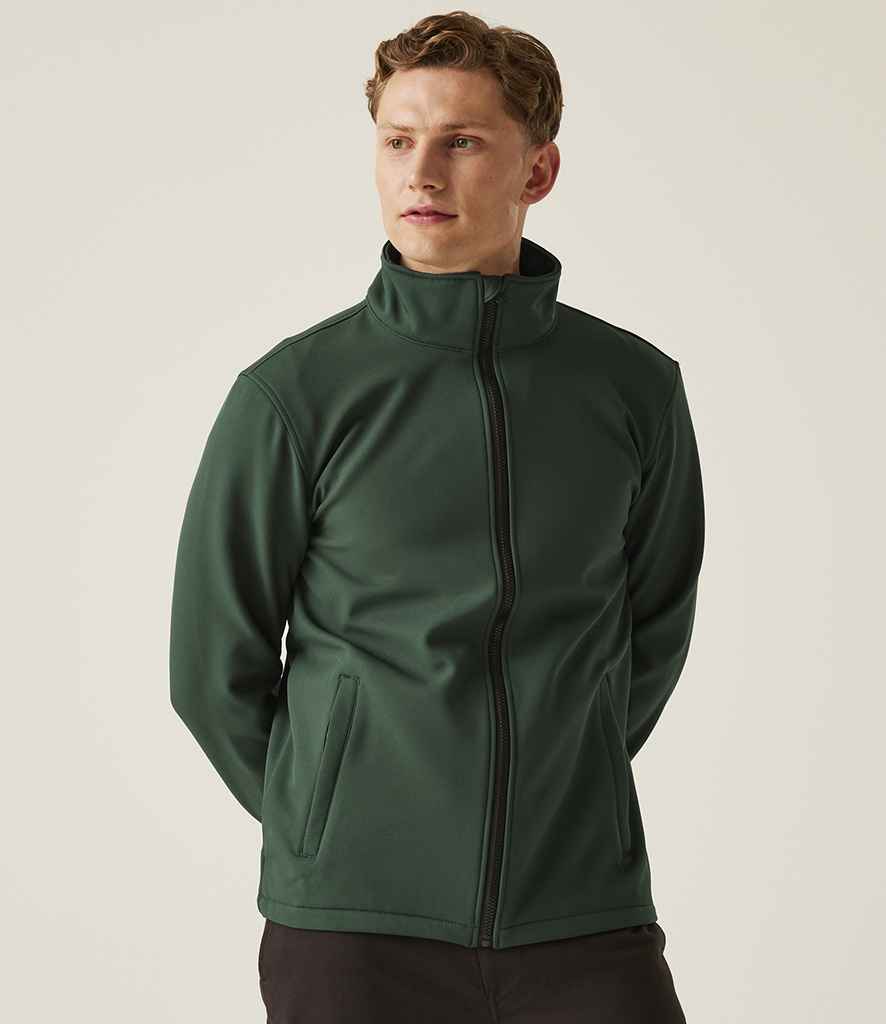 Regatta Ablaze Printable Soft Shell Jacket | Dark Spruce/Black