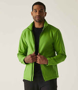Regatta Ablaze Printable Soft Shell Jacket | Extreme Green/Black thumbnail 3