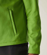 Regatta Ablaze Printable Soft Shell Jacket | Extreme Green/Black thumbnail 4