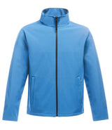 Regatta Ablaze Printable Soft Shell Jacket | French Blue/Navy thumbnail 6