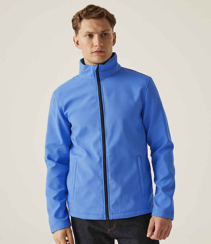 Regatta Ablaze Printable Soft Shell Jacket | French Blue/Navy