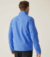 Regatta Ablaze Printable Soft Shell Jacket | French Blue/Navy thumbnail 2