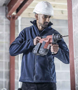 Regatta Ablaze Printable Soft Shell Jacket | Navy/Navy thumbnail 1