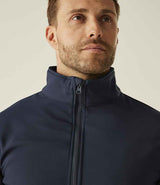Regatta Ablaze Printable Soft Shell Jacket | Navy/Navy thumbnail 5