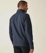 Regatta Ablaze Printable Soft Shell Jacket | Navy/French Blue thumbnail 2
