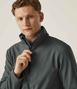 Regatta Ablaze Printable Soft Shell Jacket | Seal Grey/Black thumbnail 4
