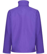 Regatta Ablaze Printable Soft Shell Jacket | Vibrant Purple/Black thumbnail 2