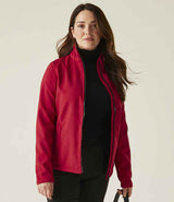 Regatta Ladies Ablaze Printable Soft Shell Jacket | Classic Red/Black thumbnail 3