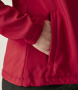 Regatta Ladies Ablaze Printable Soft Shell Jacket | Classic Red/Black thumbnail 4