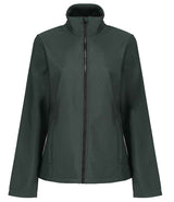 Regatta Ladies Ablaze Printable Soft Shell Jacket | Dark Spruce/Black thumbnail 5