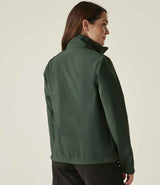 Regatta Ladies Ablaze Printable Soft Shell Jacket | Dark Spruce/Black thumbnail 2