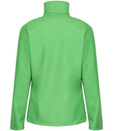 Regatta Ladies Ablaze Printable Soft Shell Jacket | Extreme Green/Black thumbnail 6