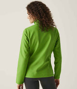 Regatta Ladies Ablaze Printable Soft Shell Jacket | Extreme Green/Black thumbnail 2