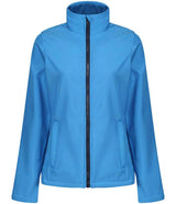 Regatta Ladies Ablaze Printable Soft Shell Jacket | French Blue/Navy thumbnail 5