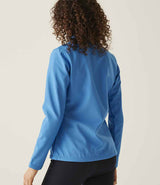 Regatta Ladies Ablaze Printable Soft Shell Jacket | French Blue/Navy thumbnail 2
