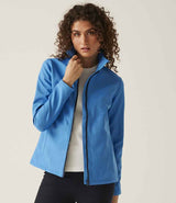 Regatta Ladies Ablaze Printable Soft Shell Jacket | French Blue/Navy thumbnail 3