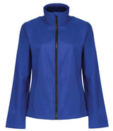 Regatta Ladies Ablaze Printable Soft Shell Jacket | New Royal Blue/Black thumbnail 5