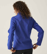 Regatta Ladies Ablaze Printable Soft Shell Jacket | New Royal Blue/Black thumbnail 2