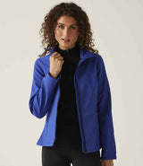 Regatta Ladies Ablaze Printable Soft Shell Jacket | New Royal Blue/Black thumbnail 3