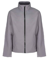 Regatta Ladies Ablaze Printable Soft Shell Jacket | Rock Grey/Black thumbnail 6
