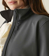 Regatta Ladies Ablaze Printable Soft Shell Jacket | Seal Grey/Black thumbnail 6