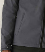 Regatta Ablaze Three Layer Soft Shell Jacket | Seal Grey/Black thumbnail 5